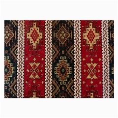 Uzbek Pattern In Temple Large Glasses Cloth (2 Sides) by artworkshop