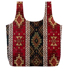 Uzbek Pattern In Temple Full Print Recycle Bag (xxl)