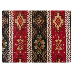 Uzbek Pattern In Temple Premium Plush Fleece Blanket (extra Small)