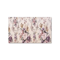 Vintage Floral Pattern Sticker Rectangular (10 Pack) by artworkshop