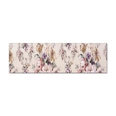 Vintage Floral Pattern Sticker Bumper (100 Pack)