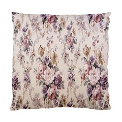 Vintage Floral Pattern Standard Cushion Case (one Side) by artworkshop