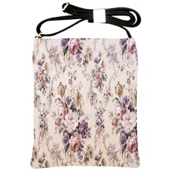 Vintage Floral Pattern Shoulder Sling Bag