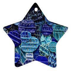 Wallpaper Design Pattern Star Ornament (two Sides) by artworkshop