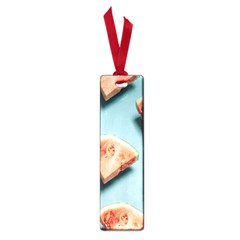 Watermelon Against Blue Surface Pattern Small Book Marks