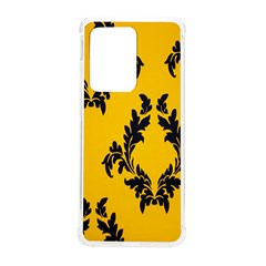 Yellow Regal Filagree Pattern Samsung Galaxy S20 Ultra 6 9 Inch Tpu Uv Case by artworkshop