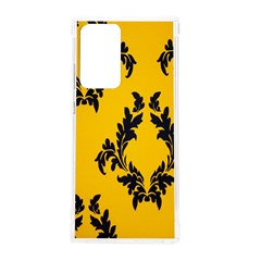 Yellow Regal Filagree Pattern Samsung Galaxy Note 20 Ultra Tpu Uv Case by artworkshop