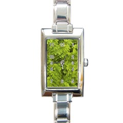 Botanical Motif Plants Detail Photography Rectangle Italian Charm Watch by dflcprintsclothing