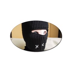 Ski Mask  Sticker (oval) by Holyville