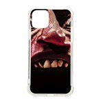 Scary Man Closeup Portrait Illustration iPhone 11 Pro 5.8 Inch TPU UV Print Case Front