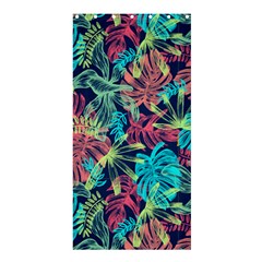 Neon Leaves Shower Curtain 36  X 72  (stall) 