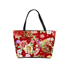 Japanese Fans Classic Shoulder Handbag