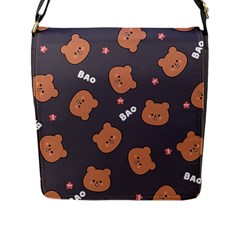 Bears! Flap Closure Messenger Bag (l)