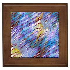 Abstract Ripple Framed Tile by bloomingvinedesign
