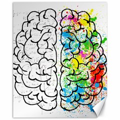 Brain-mind-psychology-idea-drawing Canvas 11  X 14  by Jancukart