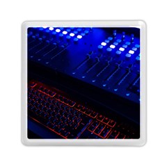 Mixer Console Audio Mixer Studio Memory Card Reader (square) by Jancukart