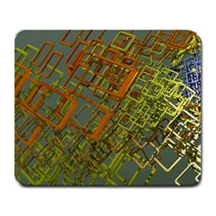 Art 3d Windows Modeling Dimension Large Mousepad