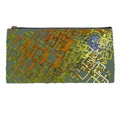 Art 3d Windows Modeling Dimension Pencil Case