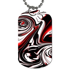 Modern Art Design Fantasy Surreal Dog Tag (two Sides)