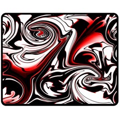 Modern Art Design Fantasy Surreal Fleece Blanket (medium)