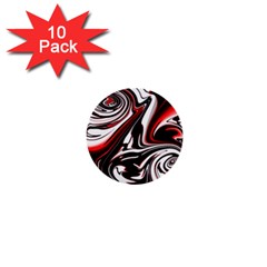 Modern Art Design Fantasy Surreal 1  Mini Buttons (10 Pack) 