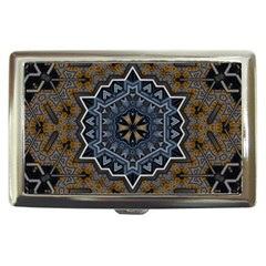 Rosette Mandala Ornament Wallpaper Cigarette Money Case