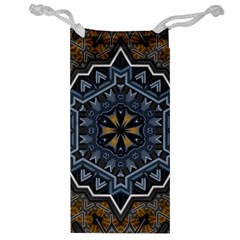 Rosette Mandala Ornament Wallpaper Jewelry Bag