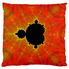 Fractal Mandelbrot Set Pattern Art Large Cushion Case (two Sides)