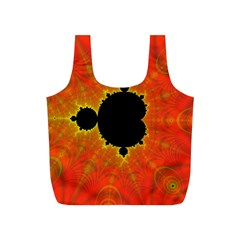 Fractal Mandelbrot Set Pattern Art Full Print Recycle Bag (s) by Ravend