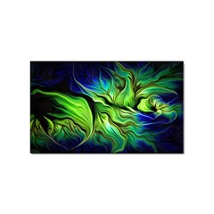 Fractal Art Pattern Abstract Sticker (rectangular) by Ravend