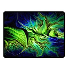 Fractal Art Pattern Abstract Fleece Blanket (small)