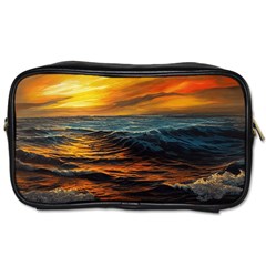 Ocean Sunset Sea Ocean Sunset Toiletries Bag (one Side)