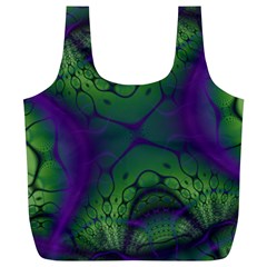 Abstract Art Fractal Full Print Recycle Bag (xl)