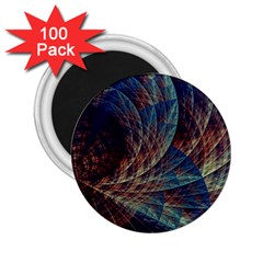 Fractal Abstract- Art 2 25  Magnets (100 Pack) 