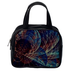 Fractal Abstract- Art Classic Handbag (one Side)