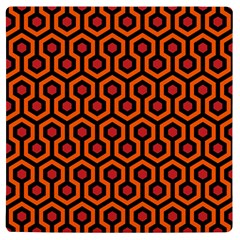 The Shining Overlook Hotel Carpet Pattern  Print Square Tile Coaster 