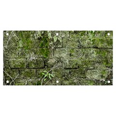 Old Stone Exterior Wall With Moss Banner And Sign 6  X 3  by dflcprintsclothing