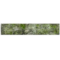 Old Stone Exterior Wall With Moss Large Premium Plush Fleece Scarf  by dflcprintsclothing