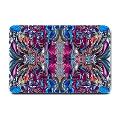 Abstract Blend Repeats Small Doormat by kaleidomarblingart