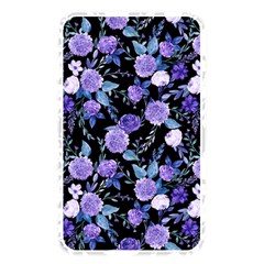 Dark Floral Memory Card Reader (rectangular) by fructosebat