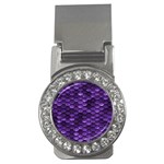 Purple Scales! Money Clips (CZ)  Front