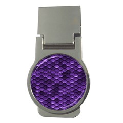 Purple Scales! Money Clips (round)  by fructosebat