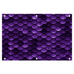 Purple Scales! Banner And Sign 6  X 4 