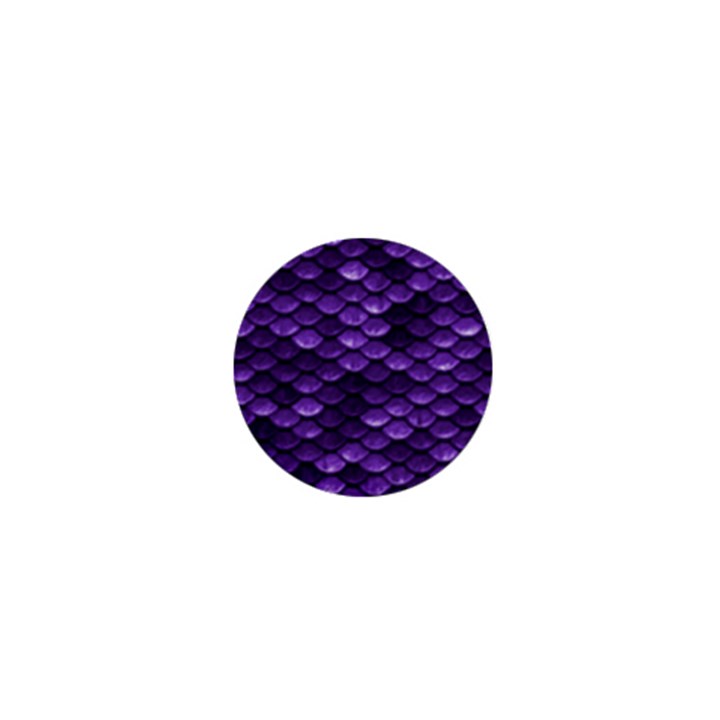 Purple Scales! 1  Mini Buttons