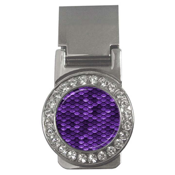 Purple Scales! Money Clips (CZ) 