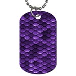Purple Scales! Dog Tag (Two Sides) Front