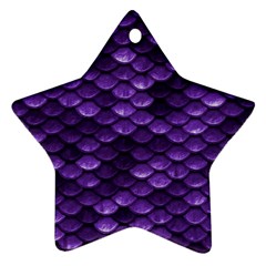 Purple Scales! Star Ornament (two Sides)