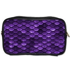 Purple Scales! Toiletries Bag (two Sides) by fructosebat