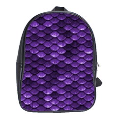 Purple Scales! School Bag (large) by fructosebat