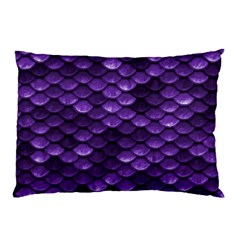 Purple Scales! Pillow Case by fructosebat